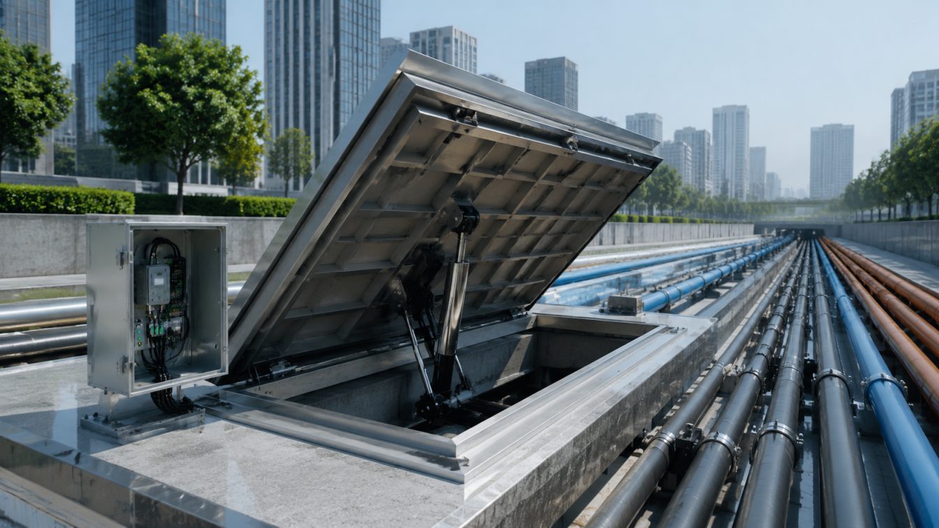 绵竹为城市管廊提供智能配套方案
